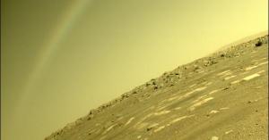 قوس قزح على المريخ يثير الحيرة والذهول