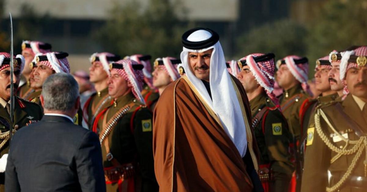 تلفزيون قطر يدعو الدول المقتدرة لمساعدة الأردن ويشيد بالتفاف الشعب حول قيادته