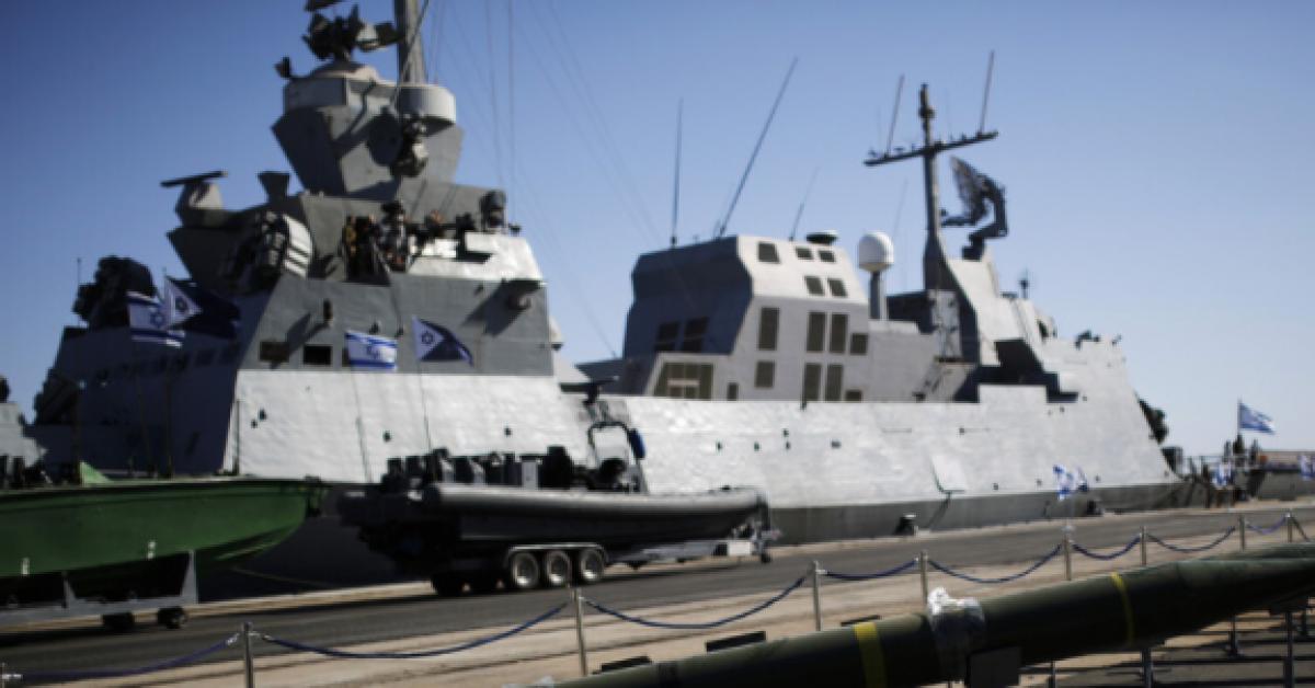 تسرب نفطي من سفينة حربية إسرائيلية بالبحر الأحمر