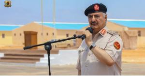 بعد نجل القذافي .. حفتر يعلن ترشحه للانتخابات الرئاسية في ليبيا