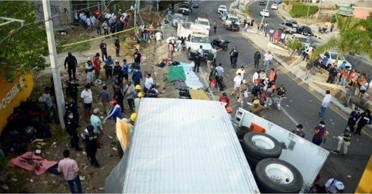 مصرع 53 مهاجرًا في حادث مروري في المكسيك