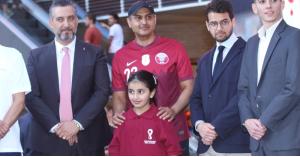 الامير نايف وآل ثاني واكثر من ١٥٠٠ اردني في اولى الفعاليات الترويجية لكأس العالم بقطر في عمان