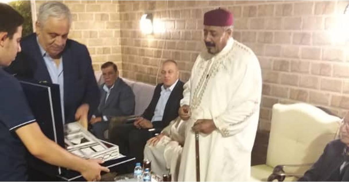 مرشح الرئاسة الليبية الشيخ السنوسي يلتقى عدد من المسؤولين الأردنيين