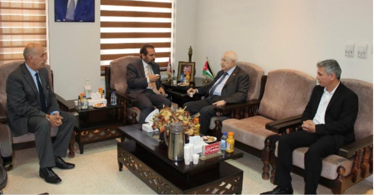 الأمير مرعد يلتقي الرئيس المؤسس لمجموعة طلال أبو غزالة العالمية