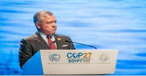الملك يؤكد بمؤتمر تغير المناخ حرص الأردن على أن يكون مركزا إقليميا للتنمية الخضراء