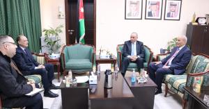 وزير العدل يستقبل السفير الايطالي في عمان