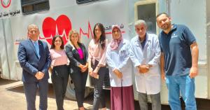 الأردني الكويتي ينظم حملة للتبرع بالدم لموظفيه