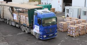 الأردن يسير قافلة مساعدات برية إلى غزة تحمل 427 طناً من المواد الغذائية
