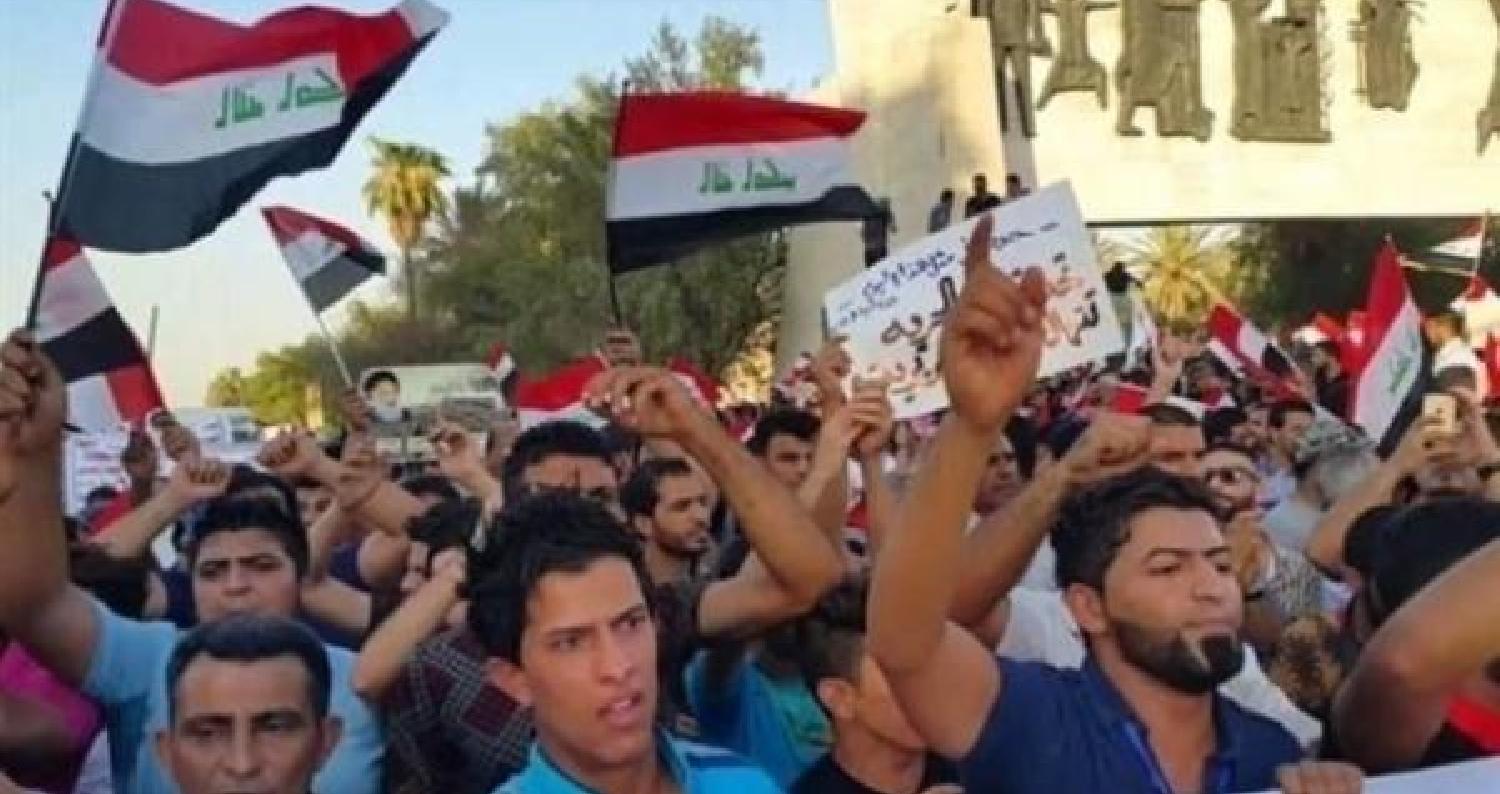 مقتل عراقي أثناء تظاهرة أمام مقر إحدى الميليشيات المسلحة