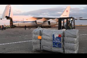 أعلنت وزارة الدفاع الروسية، اليوم السبت 21 يوليو/ تموز، أن طيران النقل العسكري الروسي، أوصل 44 طنا من المساعدات الإنسانية المقدمة من فرنسا إلى سوريا