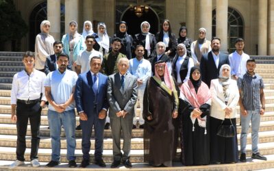 رئيس الديوان الملكي يلتقي وفدا شبابيا من مركز ماعين⁹