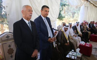 مندوبا عن الملك وولي العهد.. العيسوي يعزي عشائر الدعجة