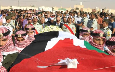 مندوبا عن الملك وولي العهد..العيسوي يشارك في تشييع جثمان فهد العموش