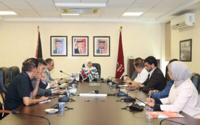 التهتموني تبحث مع جمعية المستثمرين الأردنية توفير خدمات النقل العام