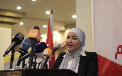 في اجتماع حاشد .. أهالي قلقيلية يؤكدون دعم ميادة شريم وأندريه حواري
