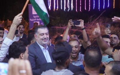 مهرجان جماهيري حاشد لقائمة حزب إرادة في الأغوار الشمالية
