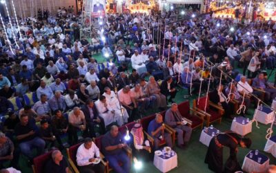 المرشح في إربد الثانية باسم الخصاونة يقيم مهرجان في النعيمة لحزب إرادة وقائمته المحلية..صور وفيديو