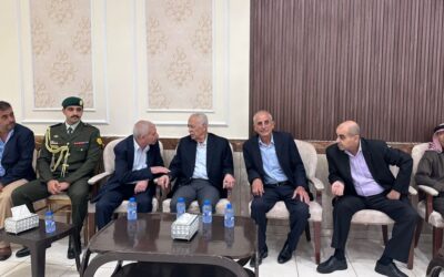 مندوباعن الملك وسمو ولي العهد: العيسوي يعزي عشيرتي الجبور / قبيلة بني صخر /.. والعلاوين / قبيلة عباد