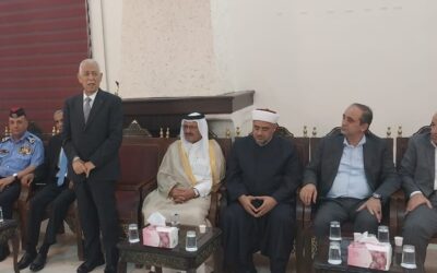 مندوبا عن الملك وولي العهد…. العيسوي يعزي عشيرة الخشمان