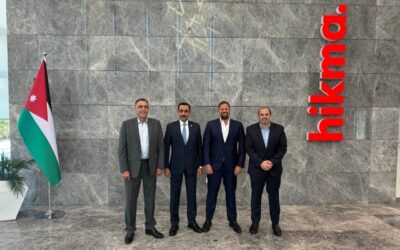 مهيدات يتفقد خلال جولة ميدانية المصنع العام لشركة أدوية الحكمة