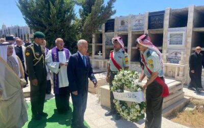 العيسوي يشارك في تشييع جثمان صالح رجائي المعشر