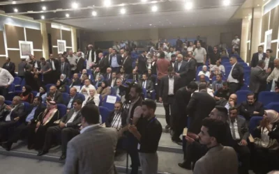 المؤتمر الصحفي لحزب إرادة لإعلان القائمة الحزبية للانتخابات النيابية 2024…فيديو