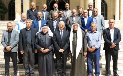 رئيس الديوان الملكي الهاشمي يلتقي وفدا من عشيرة بني معروف
