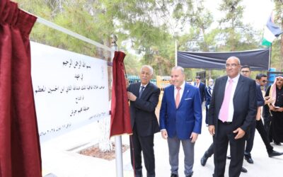 تزامنا مع الزيارة الملكية إلى جرش.. العيسوي يفتتح مشاريع مبادرات ملكية