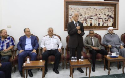 مندوبا عن الملك وولي العهد.. العيسوي يعزي عشيرة الحياصات