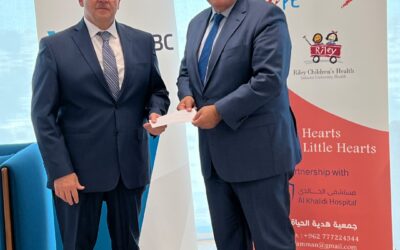 يواصل بنك ABC في الأردن دعمه لجمعية هديه الحياة الخيرية ويقوم بزيارة ميدانية للأطفال الذين خضعوا لعمليات جراحة القلب