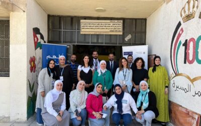 موظفو كابيتال بنك يتطوعون لنشر الثقافة المالية بالتعاون مع مبادرة مدرستي ضمن فعالية اليوم الوظيفي