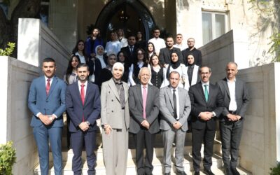 رئيس الديوان الملكي يلتقي وفدا من جامعة العلوم التطبيقية الخاصة وشباب عجلون