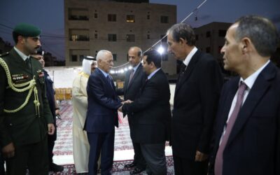 مندوبا عن الملك وولي العهد.. العيسوي يعزي أبو الغنم والعلي والتميمي