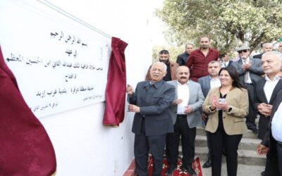 رئيس الديوان الملكي يفتتح ويتفقد مشاريع مبادرات ملكية بمحافظة إربد