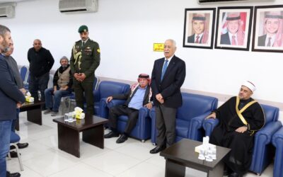 مندوبا عن الملك وولي العهد.. العيسوي يعزي التلهوني وغيث والغصين وخوت