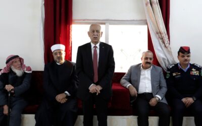 مندوبا عن الملك وولي العهد.. العيسوي يعزي الشلول والسردية وكلّاب