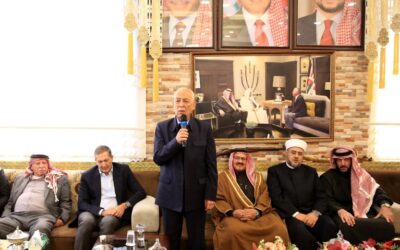 مندوبا عن الملك وولي العهد.. العيسوي يعزي عشيرة الحويان