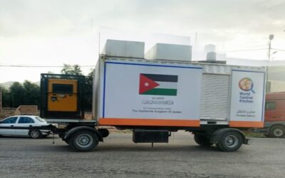 الأردن يرسل مخبزا متنقلا بطاقة إنتاجية مرتفعة إلى غزة