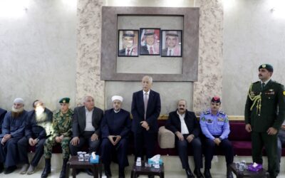مندوبا عن الملك وولي العهد.. العيسوي يعزي عشيرة المريان