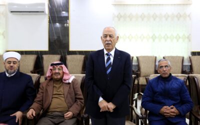 مندوبا عن الملك وولي العهد.. العيسوي يعزي العوايشة والزعبي ونصر