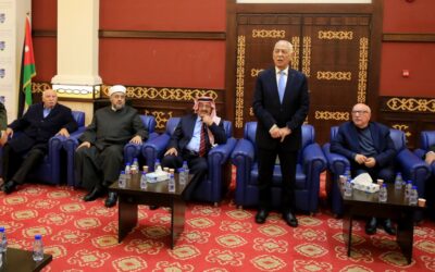 مندوبا عن الملك وولي العهد.. العيسوي يعزي آل جلوق