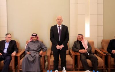 مندوبا عن الملك وولي العهد.. العيسوي يعزي عشيرة أبو الرب