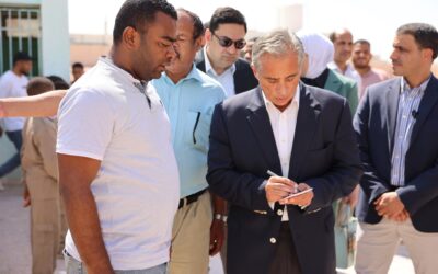 التقرير الثالث لسير العمل في مواقع زارها رئيس الوزراء