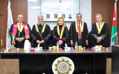 المحامي وضاح الناصر يناقش اطروحة دكتوراه في جامعة العلوم الإسلامية العالمية