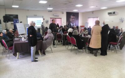 مشاروات تحديث الاستراتيجية الوطنية للحماية الاجتماعية للاعوام من  25، 33 في مادبا
