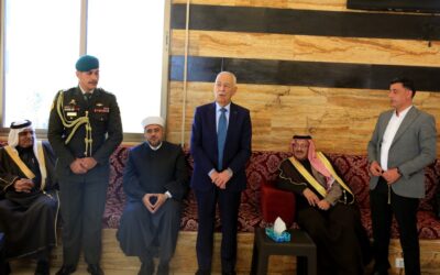 مندوبا عن الملك وولي العهد…العيسوي يعزي الفايز/بني صخر