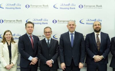 بنك الإسكان يوقع اتفاقية تمويل بقيمة 75 مليون دولار مع البنك الأوروبي لإعادة الإعمار والتنمية لغايات دعم الشركات الصغيرة والمتوسطة في المملكة