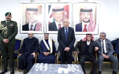 مندوبا عن الملك وولي العهد.. العيسوي يعزي العقيلي والجمل والجندي