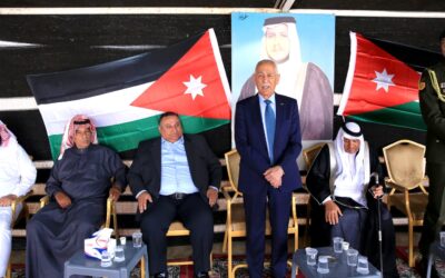 مندوبا عن الملك وولي العهد…العيسوي يعزي عشائر العيسى