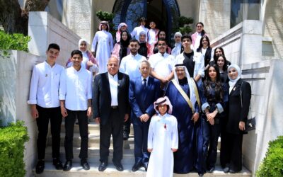 رئيس الديوان الملكي يلتقي وفدًا من أكاديمية القادة الدولية